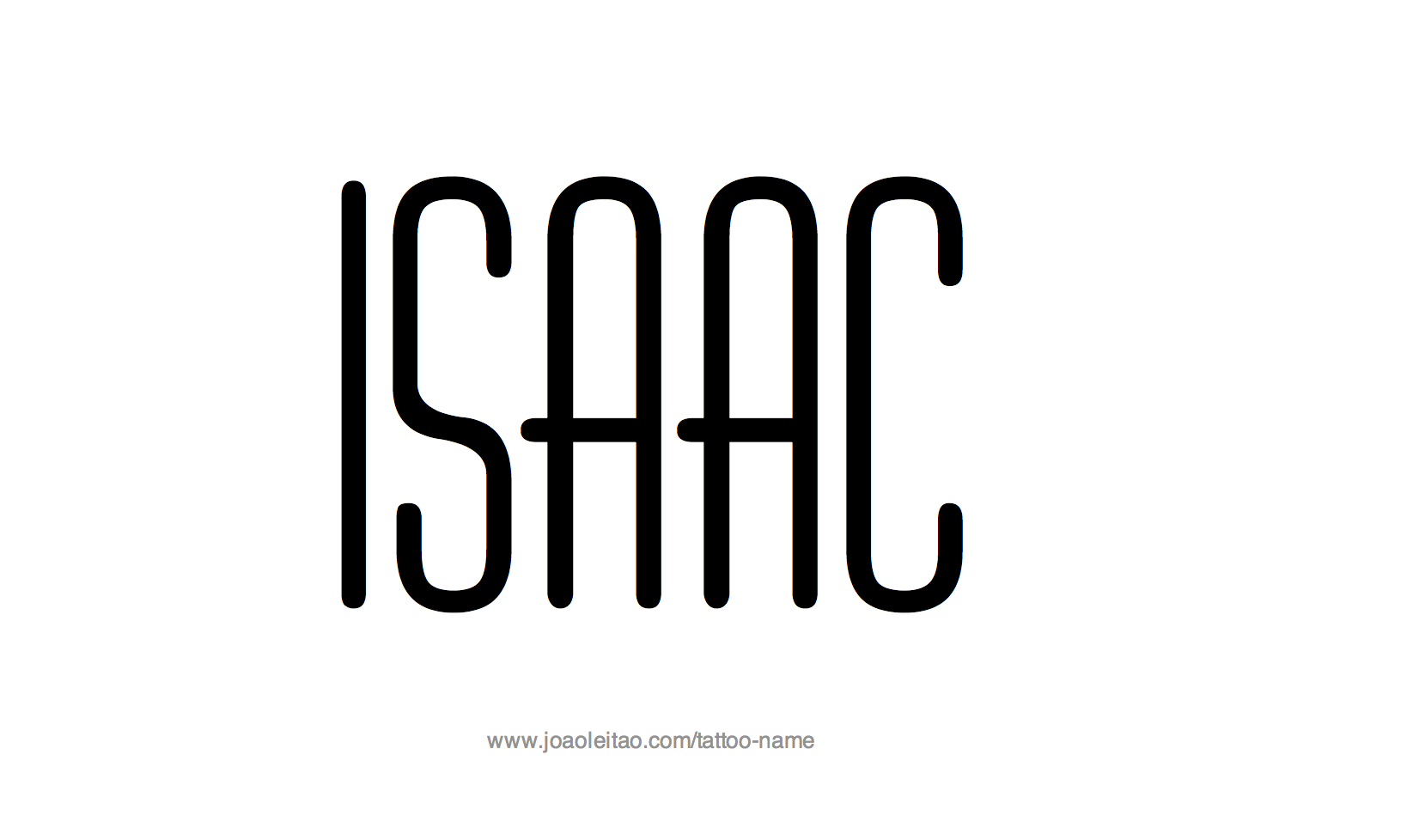 isaac-name-tattoo-designs